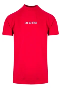Kappa Manica Corta - Camiseta Estampada - Red