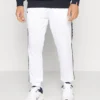 Kappa Pants Zipper Pocket - Pantalones Deportivos - Bright White