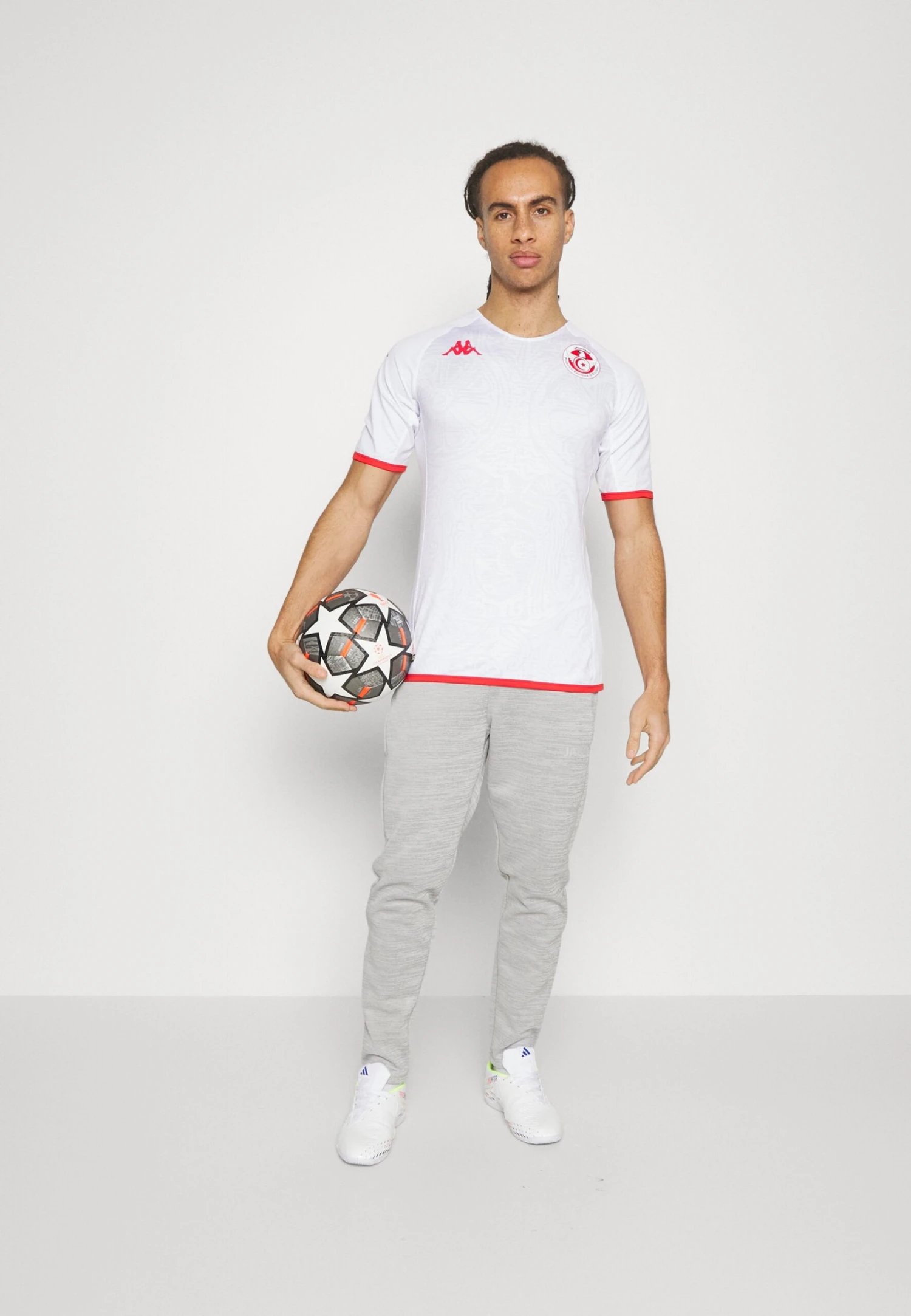 Kappa Kombat Pro 2022 Tunisia Away - Camiseta De Fútbol - White/Red 2 Kappa Kombat Pro 2022 Tunisia Away - Camiseta De Fútbol - White/Red - Imagen 2