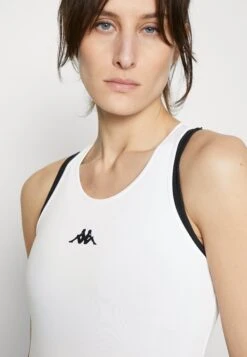 Kappa Top - Bright White -Kappa Tienda De Ventas 1fed38598eee4c47833d19cf05118b12