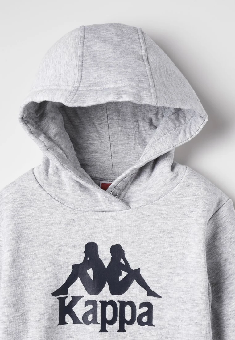 Kappa Jersey Con Capucha - Grey Melange 3 Kappa Jersey Con Capucha - Grey Melange - Imagen 3