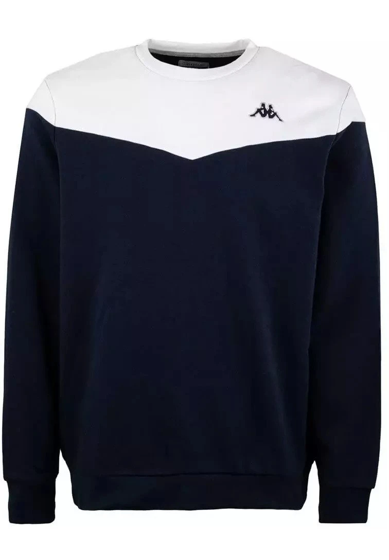 Kappa Eladax - Sudadera - Blue/White 1 Kappa Eladax - Sudadera - Blue/White