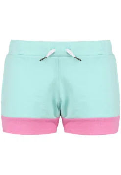 Kappa Pantalones Montañeros Cortos - Green Aqua / Pink / White