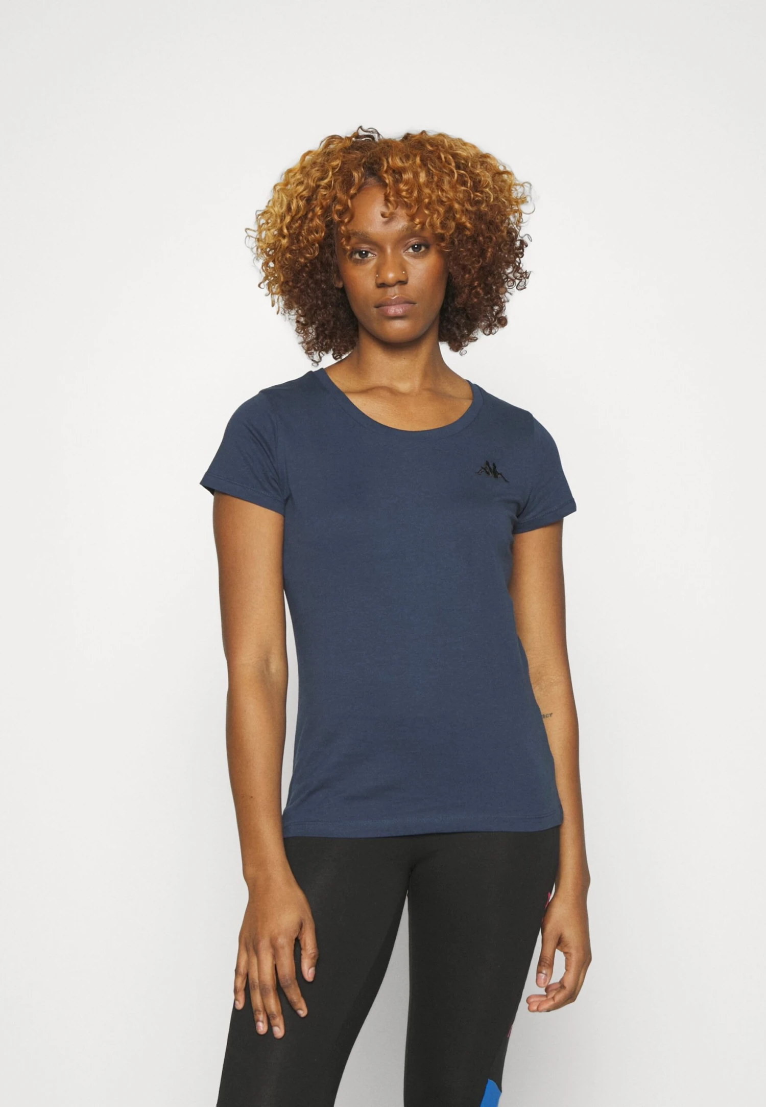 Kappa Camiseta Básica - Dress Blues 1 Kappa Camiseta Básica - Dress Blues