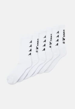 Kappa Tennis Socks Unisex 6 Pack - Calcetines De Deporte - Bright White