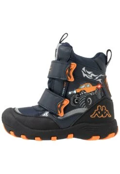 Kappa Big Wheel Tex - Botas Para La Nieve - Navy/Orange