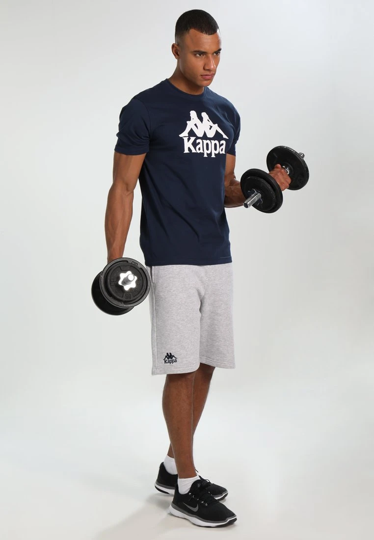 Kappa Pantalón Corto De Deporte - Grey Melange 2 Kappa Pantalón Corto De Deporte - Grey Melange - Imagen 2