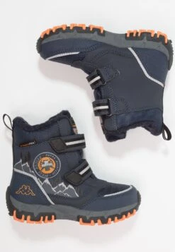 Kappa Rescue Tex - Botas Para La Nieve - Navy/Orange