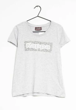 Kappa Camiseta Estampada - Grey