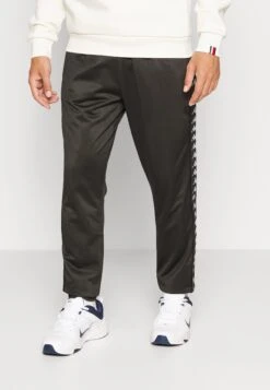 Kappa Pants Zipper Pocket - Pantalones Deportivos - Caviar