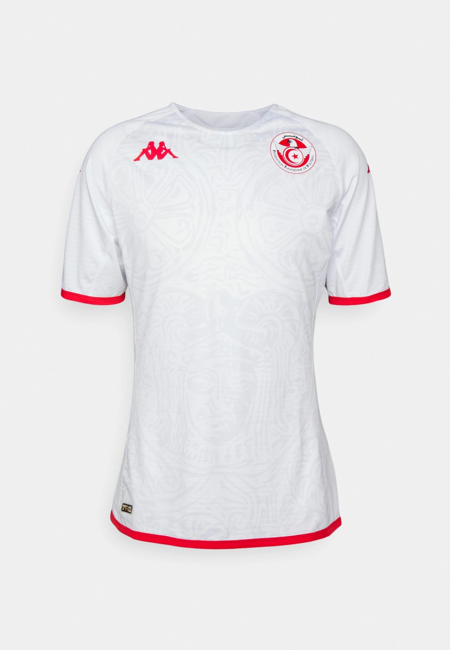 Kappa Kombat Pro 2022 Tunisia Away - Camiseta De Fútbol - White/Red 5 Kappa Kombat Pro 2022 Tunisia Away - Camiseta De Fútbol - White/Red - Imagen 5