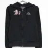 Kappa Sudadera Con Cremallera - Black