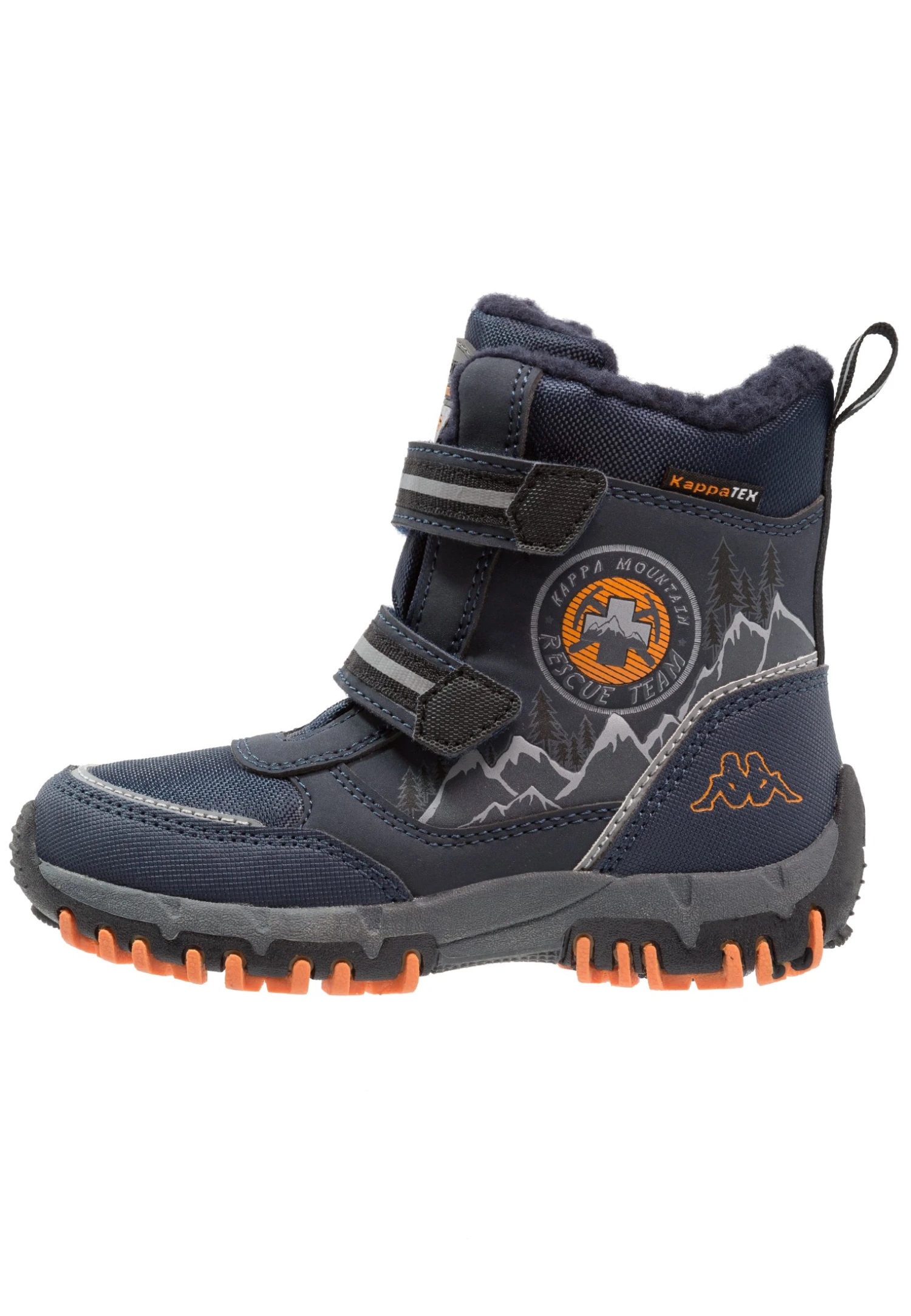 Kappa Rescue Tex - Botas Para La Nieve - Navy/Orange 2 Kappa Rescue Tex - Botas Para La Nieve - Navy/Orange - Imagen 2