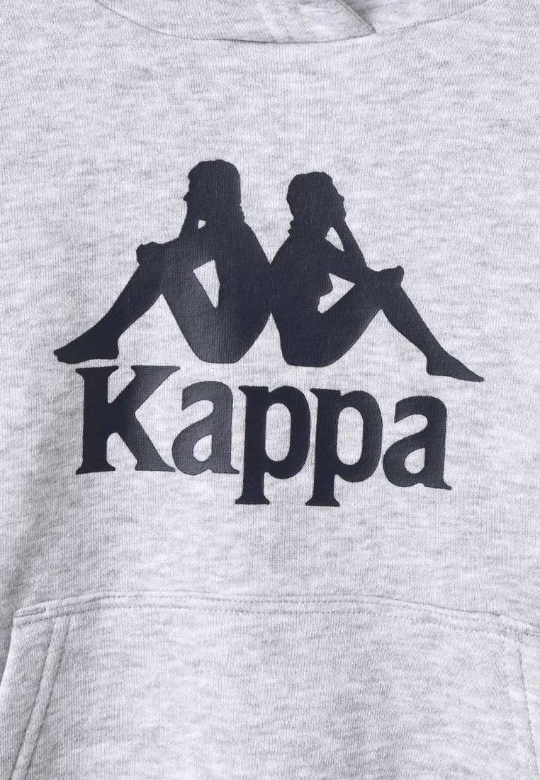 Kappa Jersey Con Capucha - Grey Melange 4 Kappa Jersey Con Capucha - Grey Melange - Imagen 4
