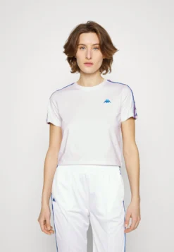 Kappa Kadi - Camiseta Estampada - Bright White