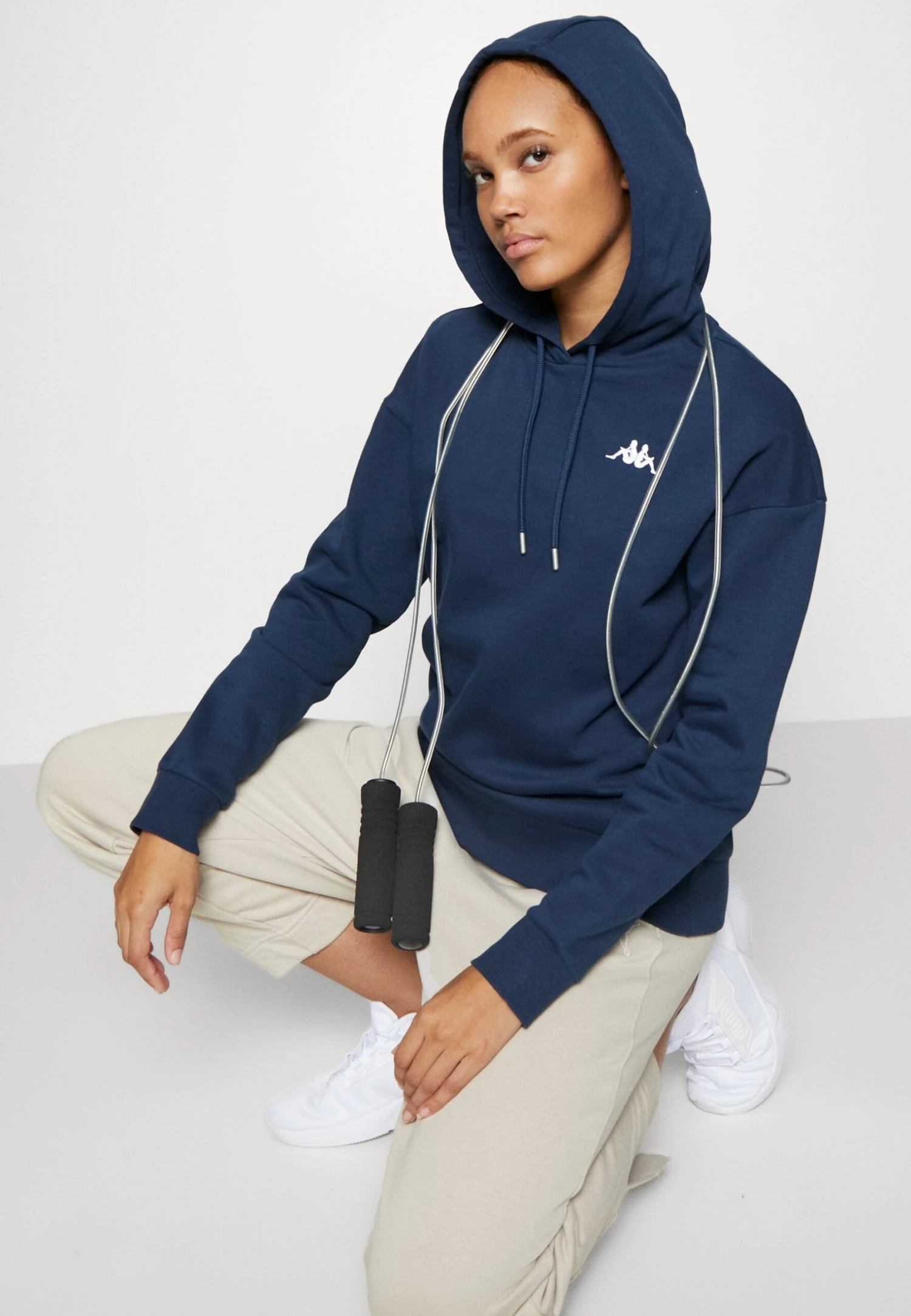 Kappa Jersey Con Capucha - Dress Blues 5 Kappa Jersey Con Capucha - Dress Blues - Imagen 5