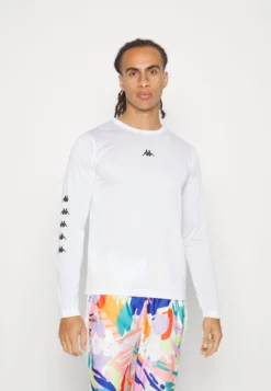 Kappa Camiseta De Manga Larga - Bright White