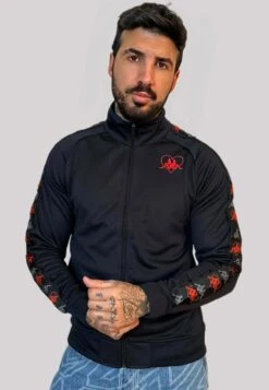Kappa Loti - Sudadera Con Cremallera - Black