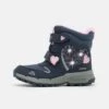 Kappa Adora Tex - Botas Para La Nieve - Navy/Rosé