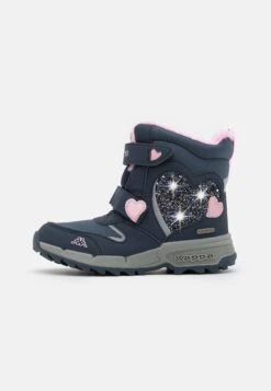 Kappa Adora Tex - Botas Para La Nieve - Navy/Rosé