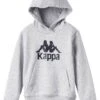 Kappa Jersey Con Capucha - Grey Melange