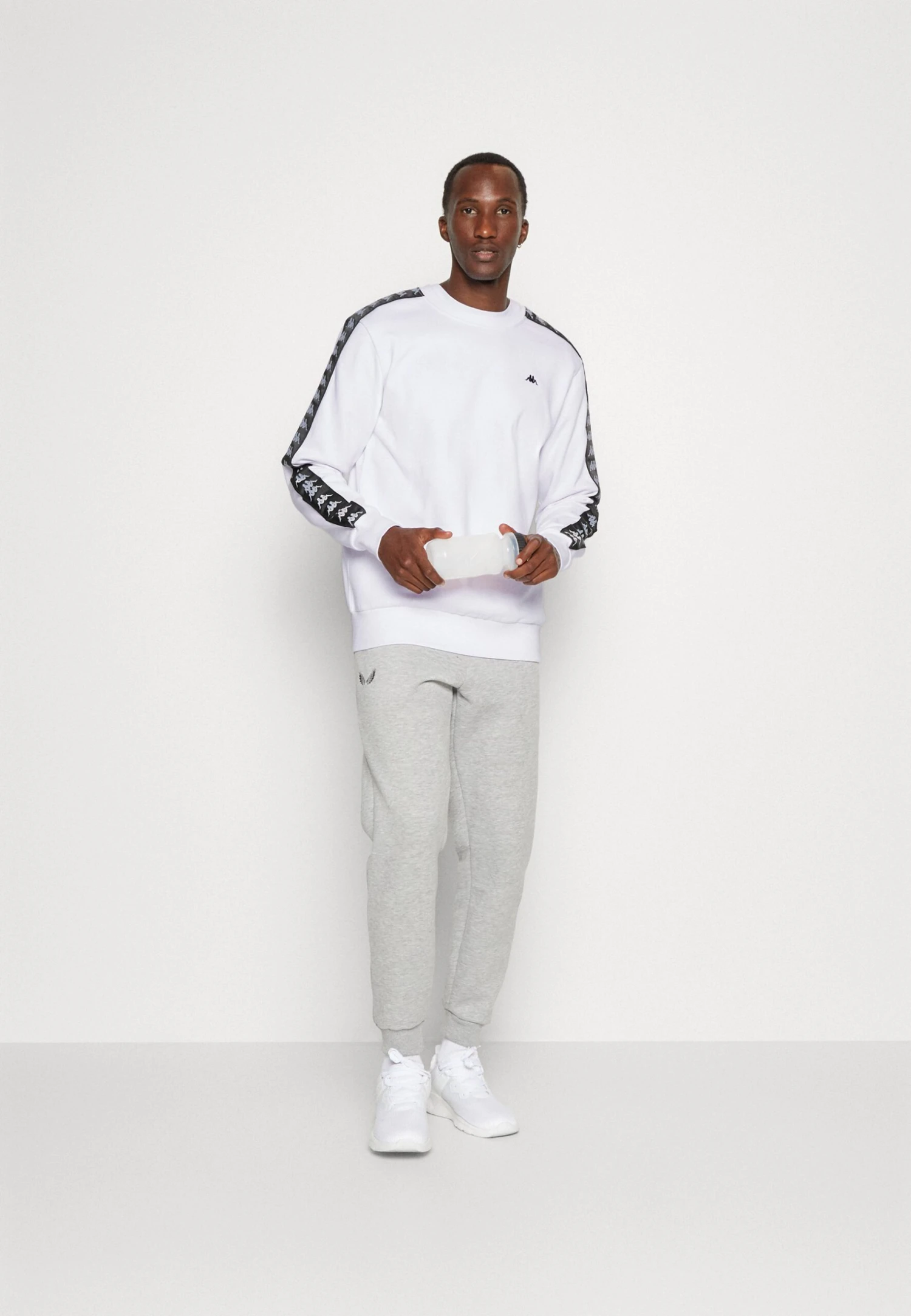 Kappa Lasse - Sudadera - Bright White 2 Kappa Lasse - Sudadera - Bright White - Imagen 2