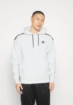 Kappa Hooded- Jersey Con Capucha - Bright White