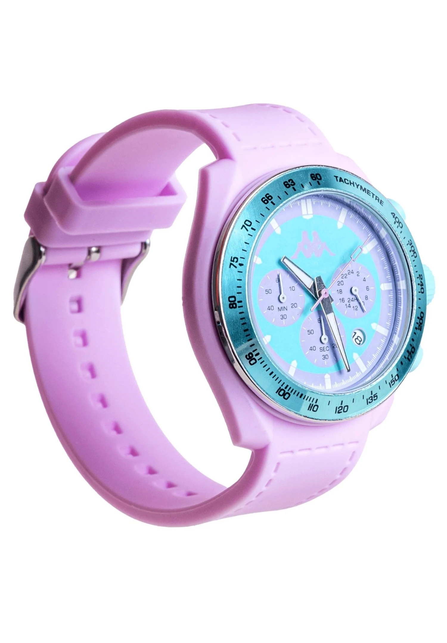 Kappa Chrono Rush - Cronógrafo - Violet Lightblue 2 Kappa Chrono Rush - Cronógrafo - Violet Lightblue - Imagen 2