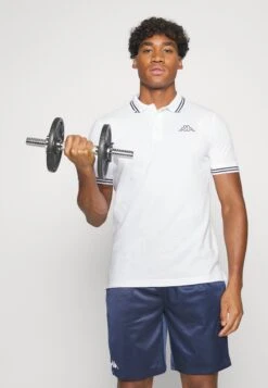 Kappa Polo - Bright White/Caviar -Kappa Tienda De Ventas b7b8943406e9442d852d1fcfa7d83dbe