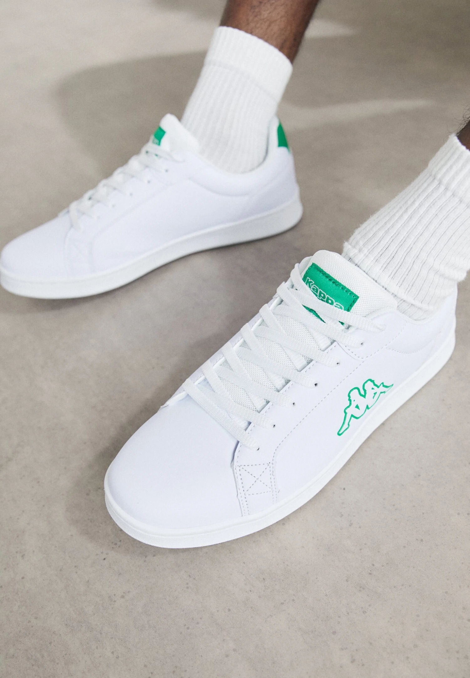 Kappa Zapatillas De Entrenamiento - White/Green 2 Kappa Zapatillas De Entrenamiento - White/Green - Imagen 2