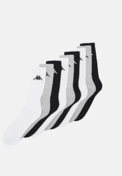Kappa Crew Socks 9 Pack - Calcetines De Deporte - Melange/Bright White
