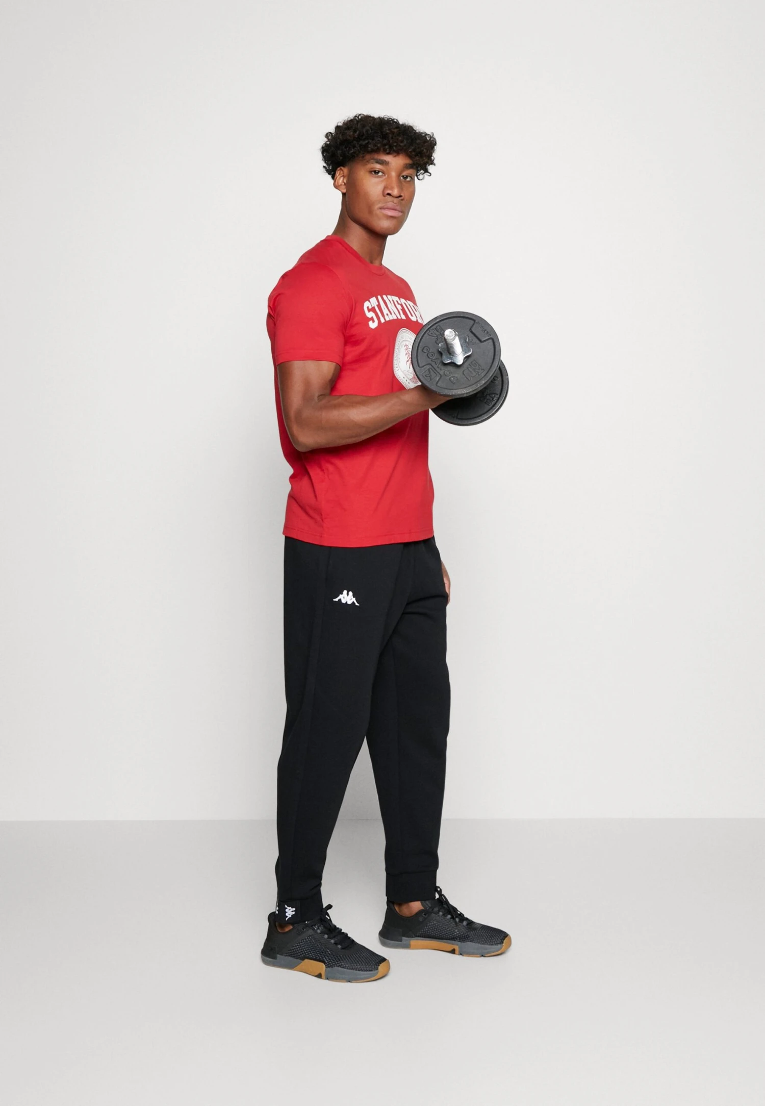 Kappa Tape Cuff Pants - Pantalones Deportivos - Caviar 2 Kappa Tape Cuff Pants - Pantalones Deportivos - Caviar - Imagen 2