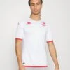 Kappa Kombat Pro 2022 Tunisia Away - Camiseta De Fútbol - White/Red
