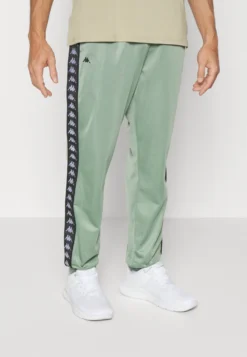 Kappa Pants Zipper Pocket - Pantalones Deportivos - Hedge Green
