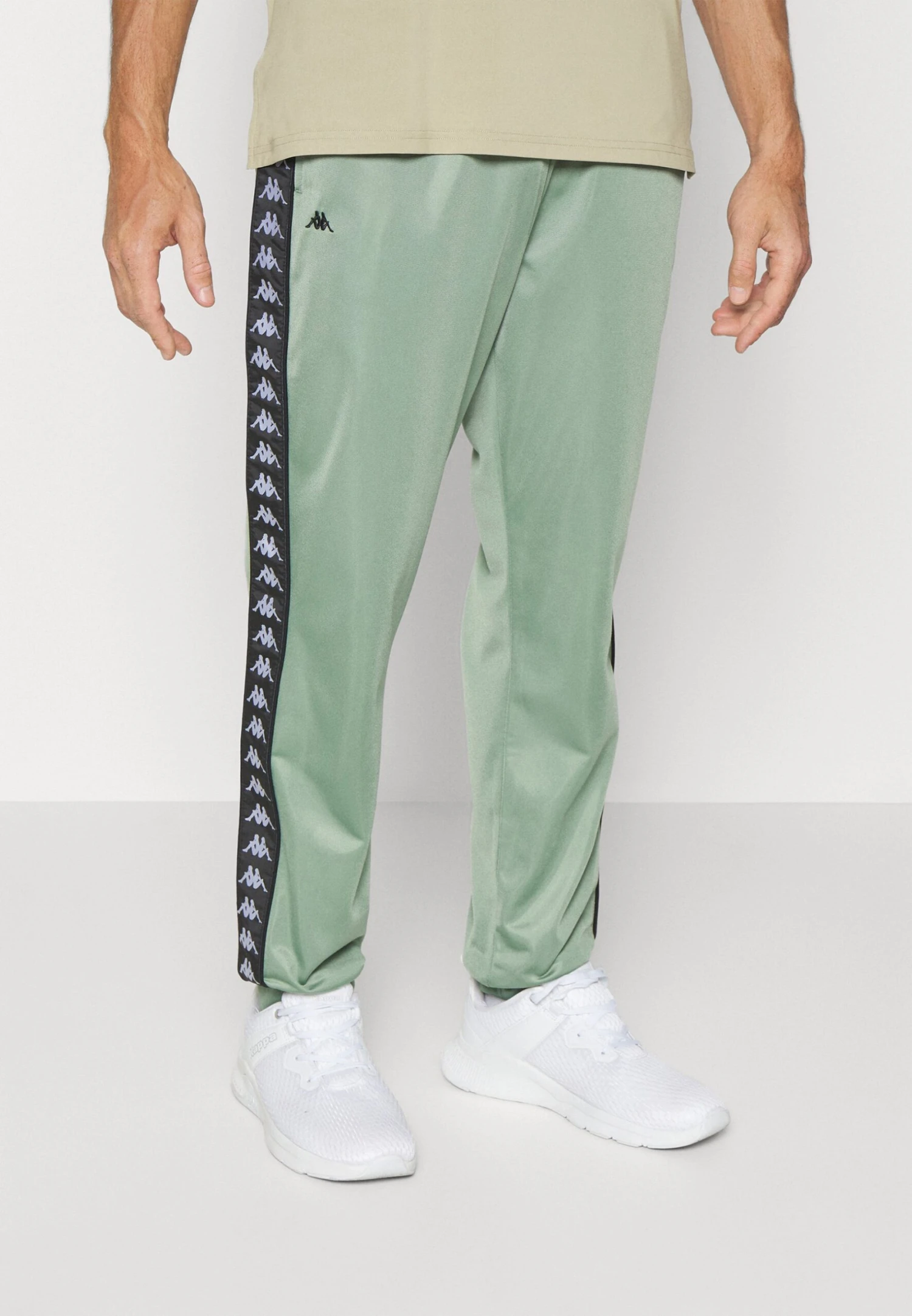Kappa Pants Zipper Pocket - Pantalones Deportivos - Hedge Green 1 Kappa Pants Zipper Pocket - Pantalones Deportivos - Hedge Green